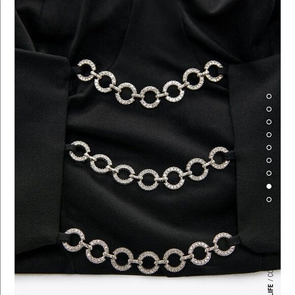 Zara back jewel trip top - Picture 6 of 8